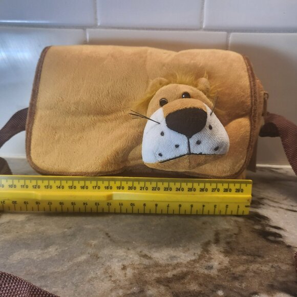 Animal Lion Tiger Leopard Giraffe Plush Purse Belt Fanny Bag Party favour All 4 - Picture 8 of 11